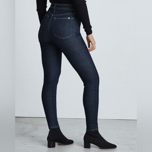 EVERLANE The Way High Skinny Jean 29 Dark Wash - Picture 2 of 12